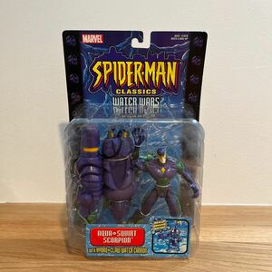 MARVEL/ SPIDER-MAN CLASSICS/ WATER WARS【AQUA-SQUIRT SCORPION】フィギュア　マーベル　スパイダーマン　アメコミ　トイビズ TOYBIZ