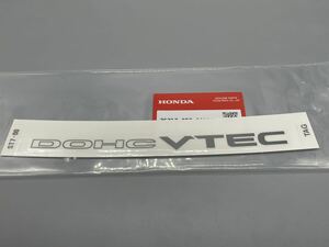 ■■■在庫有すぐ発送 ホンダ純正 DOHC VTEC ステッカー インテグラ DC2 DB8 ホンダ INTEGRA タイプR デカール リアガラス⑮