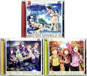 「アイドルマスター THE IDOLM＠STER MILLION LIVE! M＠STER SPARKLE (01)+(03)+(04)３枚セット」３枚中１枚のみ帯付き