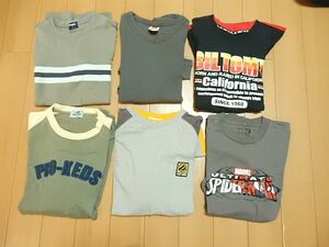 6枚セット　160 S ユニクロ含む　長袖Tシャツ　半袖Tシャツ含む　男児