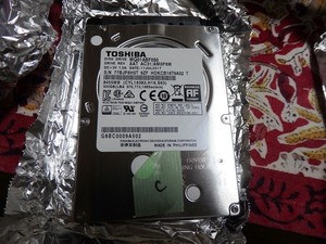 中古 HDD 500GB 2.5インチ 7mm 内臓 /c