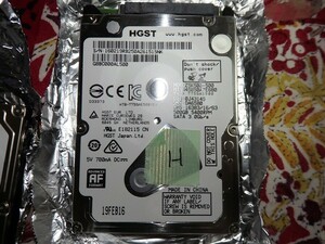 中古 HDD 500GB 2.5インチ 7mm 内臓 /h