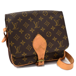 ルイヴィトン カルトシエールMM ショルダーバッグ M51253 モノグラム ブラウン LOUIS VUITTON Cartouchiere MM