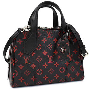 Louis Vuitton Drassoft BB 2way Sudbag M50217 Monogram Rouge Black Red Louis Vuitton Dora Soft BB