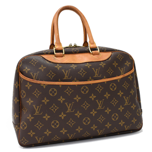 ルイヴィトン ドーヴィル ハンドバッグ M47270 モノグラム ブラウン LOUIS VUITTON Deauville 1点限定