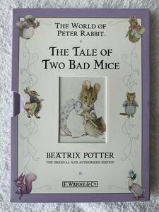 ピーターラビットのおはなし★ビアトリクス・ポター★2ひきのわるいねずみのおはなし★日本語リーダーズガイド付き★SENSHUKAI版★美品