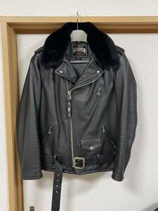 Schott ショット ライダースジャケット ９０周年モデル 美品 Sサイズ 限定500着 定価¥176,000