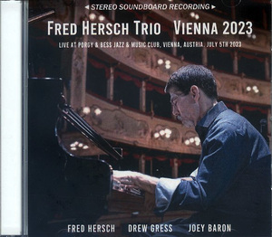 Fred Hersch Trio | Vienna 2023 (JazzTime_2CD-R)