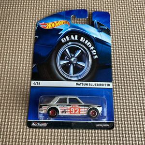 日産BLUEBIRD510ブルーバードDATSUNダットサンHot WheelsホットホイールNISSANホットウィール REAL RIDERS