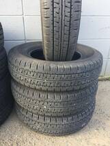 ◆T1123-1◆バリ溝！◆2022年製◆バントラック用◆DUNLOP◆VAN01◆ENASAVE◆165R13◆6PR◆LT◆4本◆中古品◆愛知県日進市◆引取り可能◆_画像6