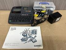 ヤqS4 CASIO NAME LAND Biz ラベルライター KL-S10_画像1