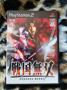 【中古・盤面良好・動作確認済み】PS2 戦国無双 操作表あり 同梱可