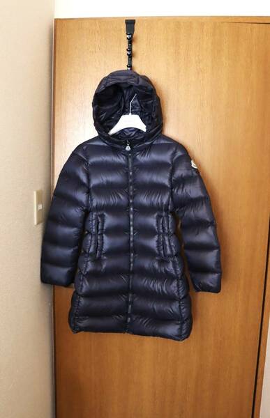 モンクレール【140㎝】SUYEN ダウンコート キッズサイズ（大人も） ネイビー ジャパンタグ MONCLER