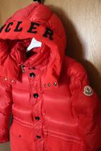 モンクレール【極美品】JOURDAN キッズサイズ140 レッド ジャパンタグ MONCLER_画像3