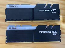 G.Skill メモリ DDR4 F4-4266C19D-16GTZR Trident Z RGB DDR4 8GB 2枚組 16GB ジースキル PC 自作_画像2