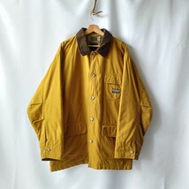 90's　vintage　ビンテージ　OLDUNIQLO オールドユニクロ　ハンティングジャケット　ブルゾン　ダック ベージュ　コート　カバーオール XL_画像1