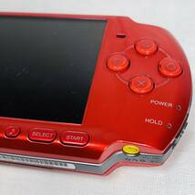 SONY ソニー PSP-3000 ラディアントレッド 本体 ジャンク品 1円スタート_画像4