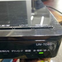 Panasonic パナソニック プライベートビエラ DVDプレイヤー HDDレコーダー UN-15cTD8D UN-TD8S 19年製 B-CASカード 付属 _画像3