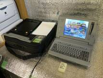 (2917W3)*SHARP ワープロ（日本語ワードプロセッサ）書院 WD-M700_画像2