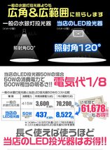 未使用 LED投光器 ×２ スタンド セット 投光器 作業灯 10W 100W相当 昼光色 キャンプ 作業灯 駐車場灯 ナイター 三脚 伸縮タイプ_画像3