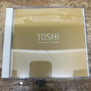 シ● HIPHOP,R&B TOSHI - BREAKING THROUGH INST,シングル CD 中古品