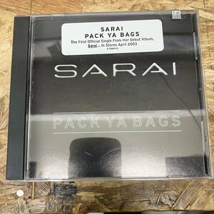 シ● HIPHOP,R&B SARAI - PACK YA BAGS INST,シングル CD 中古品