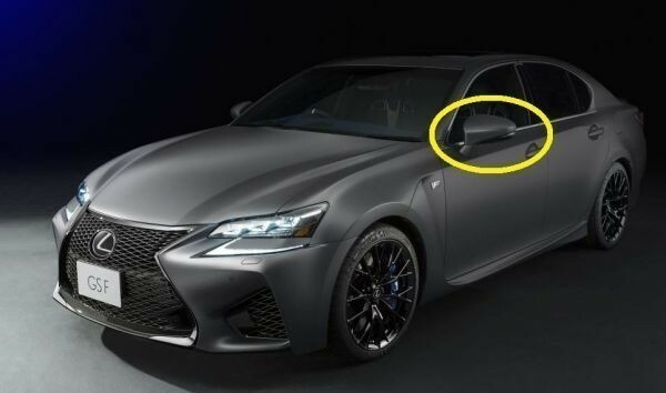 レクサス　LEXUS　GS F 　10th 特別仕様車　ドアミラーカバー　マットグレー　新品　純正 左右セット