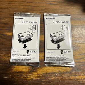 ポラロイド zink paper 20枚　(10×2)