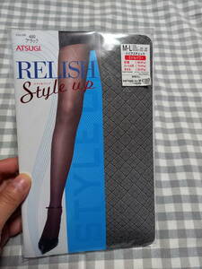 ★新品　RELISH　バイアスチェック　ブラック　M-L★　 