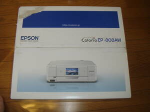 新品未使用☆EPSONエプソン EP-808AW☆ Colorio/カラリオ A4 インクジェットプリンター ホワイト