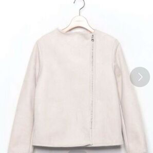 te chichiの ピンク系 ムートンジャケットMサイズ