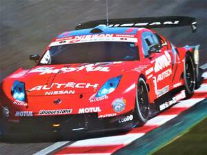 ニスモポスター 2007年スーパーGT ＃22 日産 モチュールオーテックZ フォグランプ付き ポッカ1000キロレース　Z34 フェアレディZ 未使用