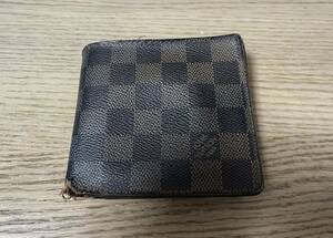 （中古）LOUISVUITTON ルイヴィトン ダミエ　財布　キーケース　セット