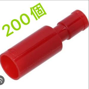 ニチフ PC 4009-F(赤)(200PCS) 差込形ピン端子(PC形)
