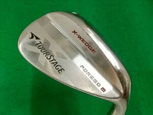 【05】【ウェッジ】【即決価格】ブリヂストン ツアーステージ X-WEDGE FORGED M(2013)/52度/NSプロ950GH ウエイトフロー/フレックス S/右