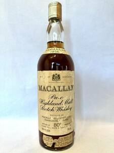 【超レアボトル】THE MACALLAN 1956 マッカラン 1956　 検(山崎 軽井沢 12年 18年 30年 ボウモア イチローズモルト　