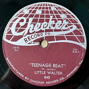 LITTLE WALTER CHECKER Teenage Beat/ Just A Feeling 美盤!!!!