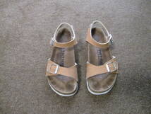 BIRKENSTOCK ビルケンシュトック × MHL MARGARET HOWELL マーガレットハウエル TATAMI サンダル シューズ 茶 38/24cm USEDキレイ_画像4