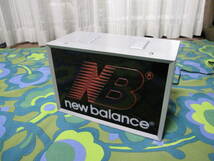 デッドストック New Balance ニューバランス 電飾サイン 看板 31.5cm/21.5cm/14.5cm 点灯確認済 昭和レトロ ノベルティ_画像2