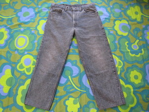 USA製 リーバイス Levis 550 ブラック デニムパンツ ジーンズ W34/L34 綿100 USED