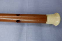 竹製　横笛　明笛　中国美術　約４７，３ｃｍ_画像6
