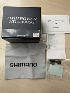 シマノ SHIMANO ツインパワー TWIN POWER スピニングリール XD 4000XG リール　夢屋　YUMEYA ハンドル