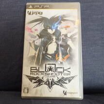 PSP送料一律200円　ブラック★ロックシューター　THE GAME_画像1