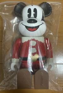 ベアブリック　MICKEY MOUSE BE@RBRICK ※400% ミッキーマウス　サンタクロース　クリスマス　Christmas Party BE@RHappyくじ ウォルト