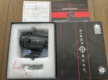 【未使用】実物　SIGHTMARK Element Mini Solar Red Dot ソーラー　レッドドットサイト　正規輸入品　実銃 ダットサイト VECTOR Aimpoint_画像1