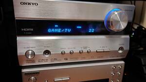 ONKYO SA-205HD、ONKYO T-405FX(標準電波受信ユニット付き)【修理品】おまけ付き