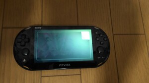★SONY PlayStation Vita本体 Wi-Fiモデル (PCH-2000 ブラック) PS Vita 動作しましたがジャンクで