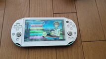 ★SONY PlayStation Vita本体 Wi-Fiモデル (PCH-2000 ライトブルー) PS Vita 動作しましたがジャンクで_画像4