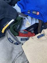 US古着 シャツ ニット セーター まとめ売り ラルフローレン CHAPS NAUTICA TOMMY ポールスミス L.L.Bean 等 1円スタート 再落なし 約35点_画像2