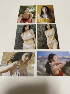 今田美桜　写真6枚　社外品　 Lサイズ　有村架純写真2枚(社外品)